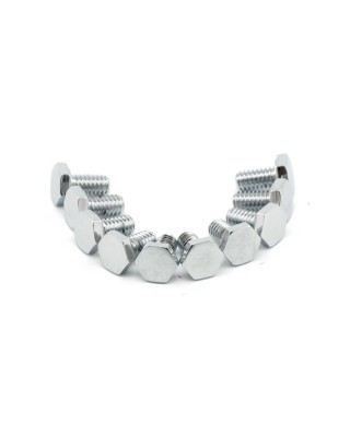 colony - Vis 6 pans - 3/8"-24 x 3/4" - Chrome - Pack de 10 - COLONY