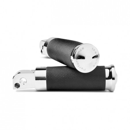 Performance Machine, Contour passenger footpegs. Chrome 18-20 Softail (passenger)