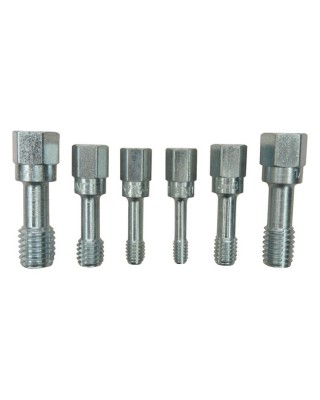 Lang Tools 6-pc UNC thread restorer tap set