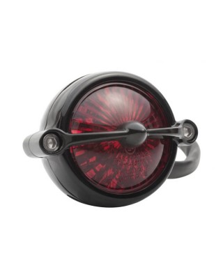 Motone, Bel Air LED taillight. Black, no bracket. ECE