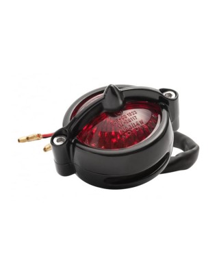 Motone, Bel Air LED taillight. Black, no bracket. ECE