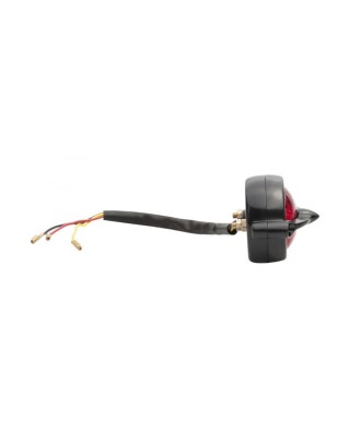 Motone, Bel Air LED taillight. Black, no bracket. ECE