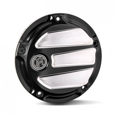 PM Scallop derby cover contast cut 19-20 M8 Softail 2018 M8 Softail FLSB