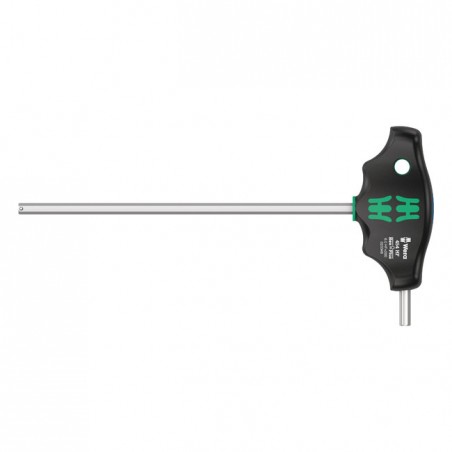 Wera HF T-handle hexdriver series 454 Size 6 Hex socket head (Allen head)