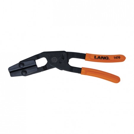 Lang Tools, angled hose pinch-off pliers. Medium