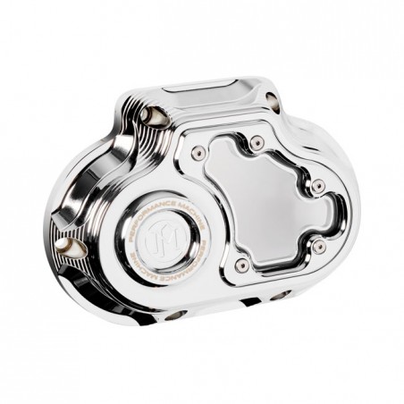 PM transmission end cover Vision, cable clutch. Chrome 18-20 M8 Softail (cable clutch)