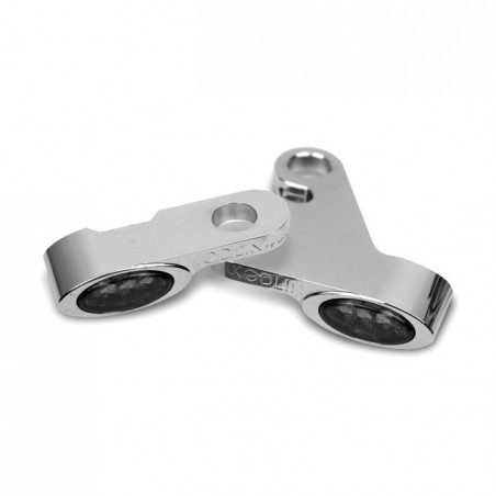 Kodlin, LED turn signals Elypse front, chrome universal