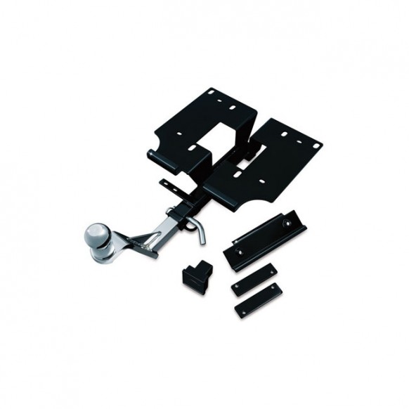Kuryakyn, receiver hitch, black Trike: 09-20 FLHTCUTG Tri Glide Ultra Classic 10-11 FLHXXX Street Glide