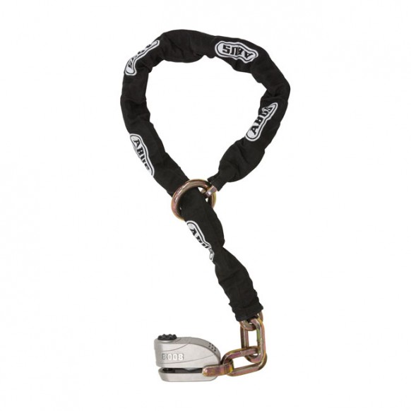Abus, 8008 disc lock & 12KS120 black loop chain Universal