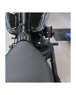 killer custom - Kit de jauge de pression de suspension - 4 mm - Harley-Davidson Softail à partir de 2018 - Noir - Killer Custo