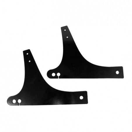 Westland Customs - Platines de sissy bar - Harley-Davidson Dyna de 1991 à 2017 - Noir - Westland Customs