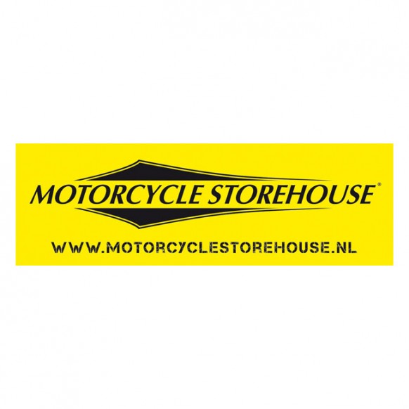 Motorcycle Storehouse, logo sticker. Medium