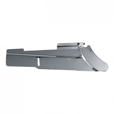 LOWER BELT GUARD, CHROME 91-99 DYNA(NU)