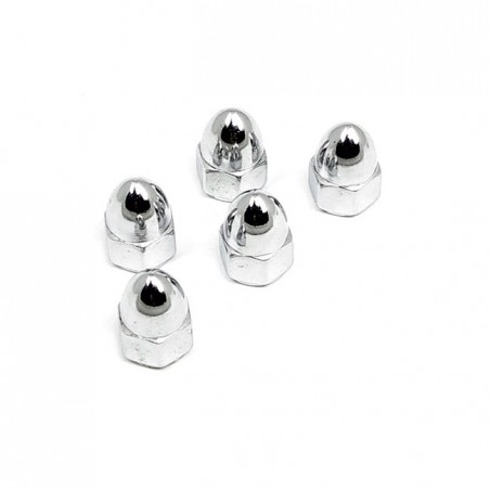 gardner-wescott - Écrous borgne - 8/32" - Chrome - Pack de 5 - GARDNER-WESTCOTT