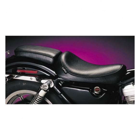 le pera - Selle passager Silhouette - Harley-Davidson Sportster XL de 1982 à 2003 - Noir - LE PERA