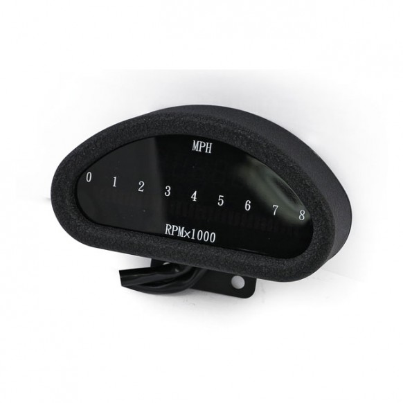 mcs - Compteur de vitesse électronique - KMH - Universel - Noir - MCS