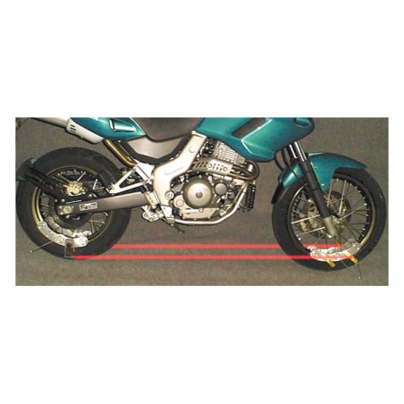 B.A.T. (Bike Alignment Tool) laser alignment