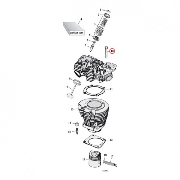 gardner-wescott - Head bolt kit12-point - GARDNER-WESTCOTT