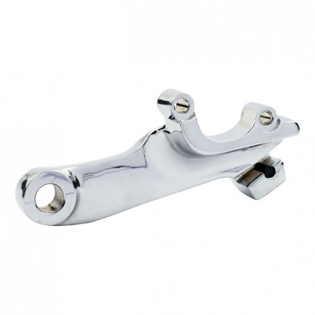 mcs - Support d'étrier de frein arrière - Harley-Davidson Softail FXST de 2006 à 2007 - Chrome - MCS
