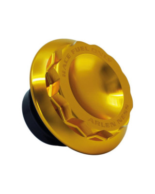 12 Point Gas Cap Gold Anodized