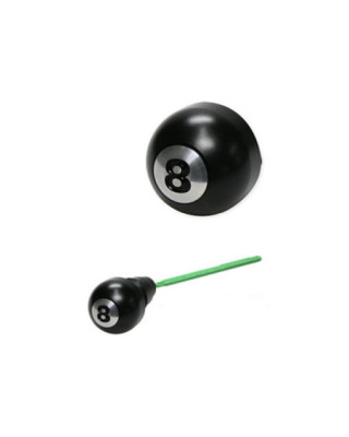 8-Ball Oil Tank Plug Cap Black