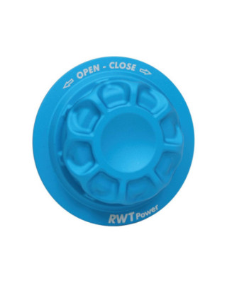 Fuel Caps Ribs Blue