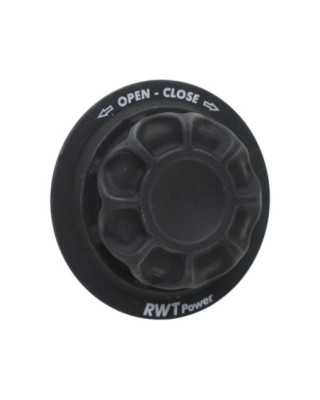 Fuel Caps Ribs Black