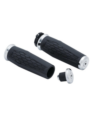 Hex Grips Chrome 1"...