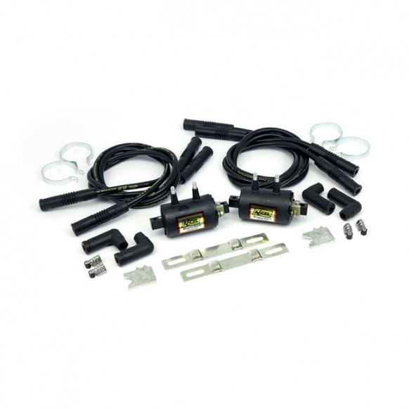 Accel, Universal 'Super Coil' kit black, 2 coils. 12V/3 Ohm Universal