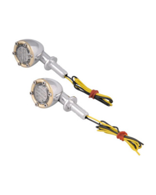 LED Turn Signal Brass...