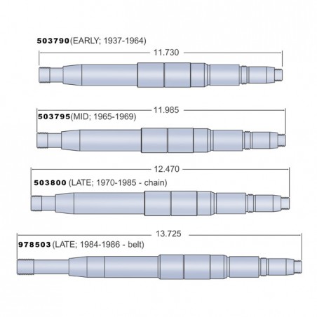 ANDREWS MAINSHAFT 37-64 FL(NU)