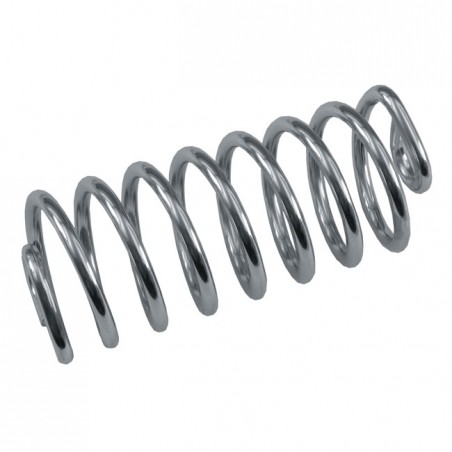 mcs - Ressort de selle solo - 5" de hauteur - Cylindrique - Chrome - MCS