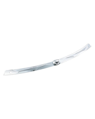 Zombie Windshield Trim Chrome