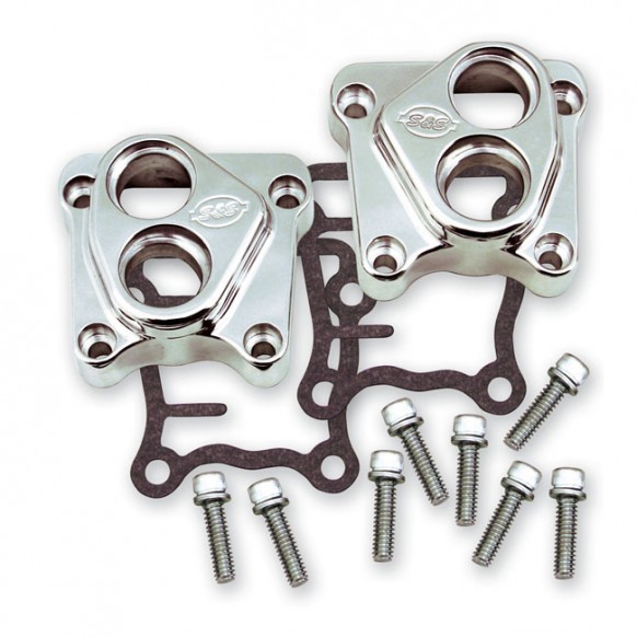 S&S, Twin Cam tappet cover set. Polished 99-17 Twin Cam (NU)