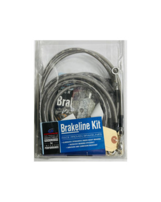 Front Brake Line Kit DOT +10"