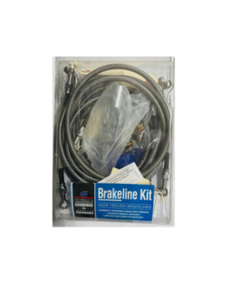 Front Brake Line Kit DOT +8"