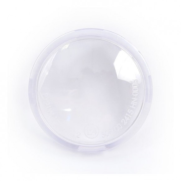 Terisass 2 Lentilles Clignotants Fumée – Couvercle Objectif Pour Harley Dyna, Softail, Sportster 1986-2015, Protection Anti-Poussière & Style Custom
