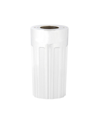 10-Gauge Fork Boot Chrome