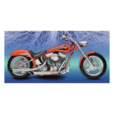 Paughco, Slash Cut exhaust (38"). Chrome 1979 XL only (NU)