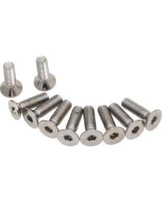 1/4"x24x13/16"CHROME Sckt Scrw