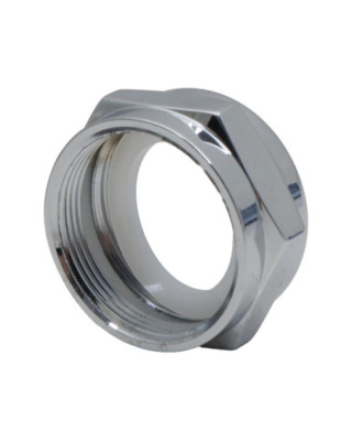 Fuel Valve Adptr.nut-Chrome