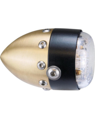 Luz trasera LED retro negra...