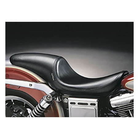 le pera - Selle biplace Silhouette Deluxe - Harley-Davidson Dyna de 2004 à 2005 - Noir - LE PERA