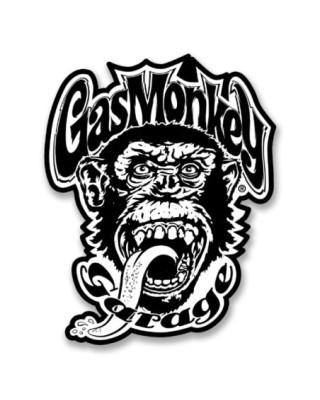 GMG Spitting Monkey Sticker