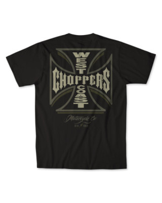 T-shirt noir WCC Gangscript