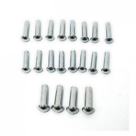 mcs - Kit de rivets de couronne de frein à tambour - Harley-Davidson Big Twin de 1930 à 1958 & Sportster XL de 1957 à 1978 -