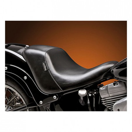 le pera - Selle solo Bare Bones Smooth Up-Front - Harley-Davidson Softail Deuce de 2000 à 2007 - Noir - LE PERA