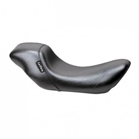 le pera - Selle solo Bare Bones Smooth Up-Front - Harley-Davidson Dyna de 2004 à 2005 - Noir - LE PERA