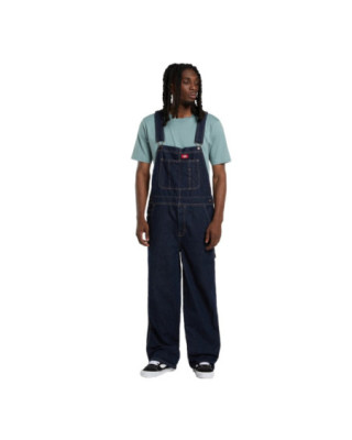 Dickies Loose denim bib rinsed