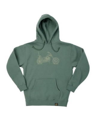 Biltwell Pan hoodie green